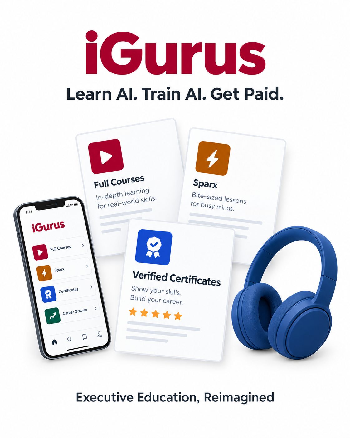 iGurus — executive education platform - cover
